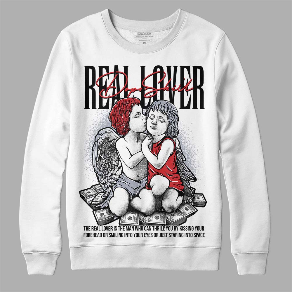 Bred Reimagined 4s superstreetwear Sweatshirt Real Lover Graphic