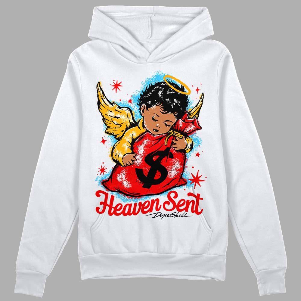 Red Collection superstreetwear Hoodie Sweatshirt Heaven Sent Graphic