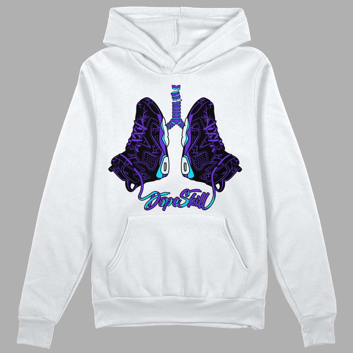 Aqua 6s superstreetwear Hoodie Sweatshirt Breathe Graphic