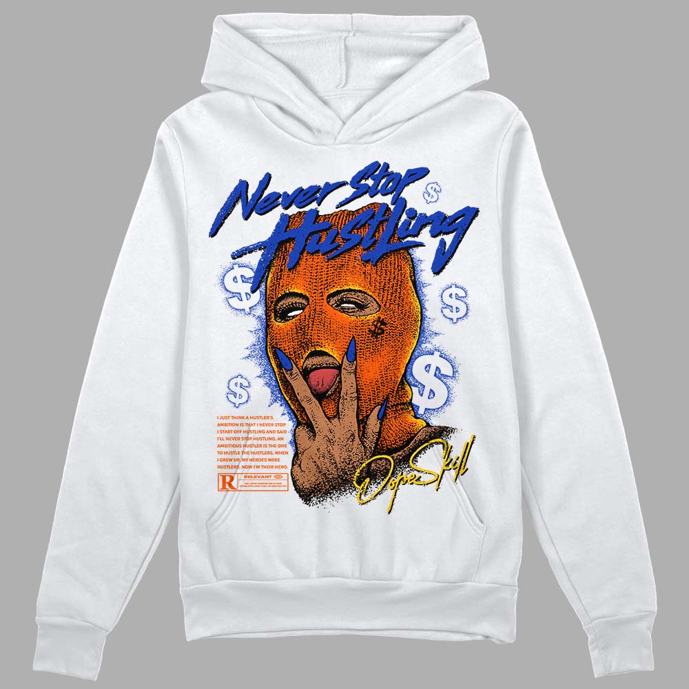 Dunk Futura Orange Blaze superstreetwear Hoodie Sweatshirt Never Stop Hustling Graphic