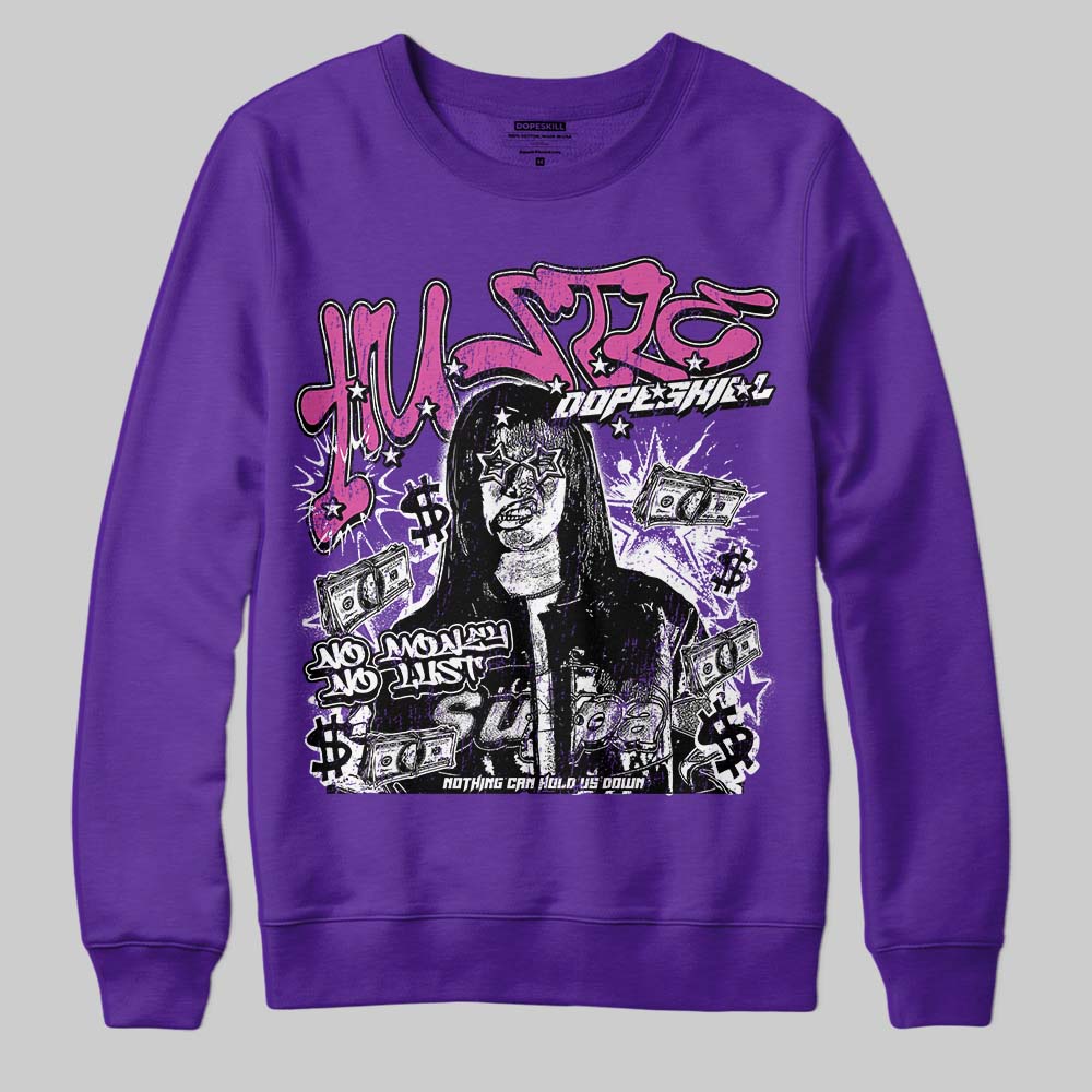 PURPLE Collection superstreetwear Sweatshirt No Money No Lust Graphic