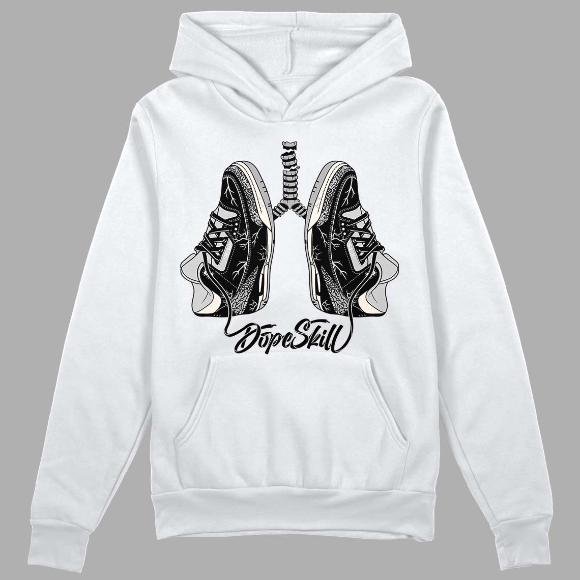 Off Noir 3s superstreetwear Hoodie Sweatshirt Breathe Graphic