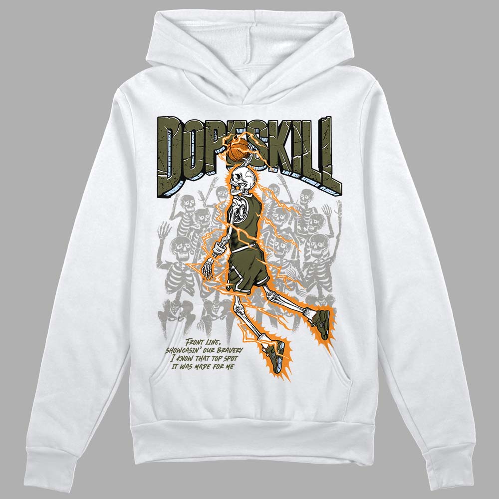 Olive 5s superstreetwear Hoodie Sweatshirt Thunder Dunk Graphic