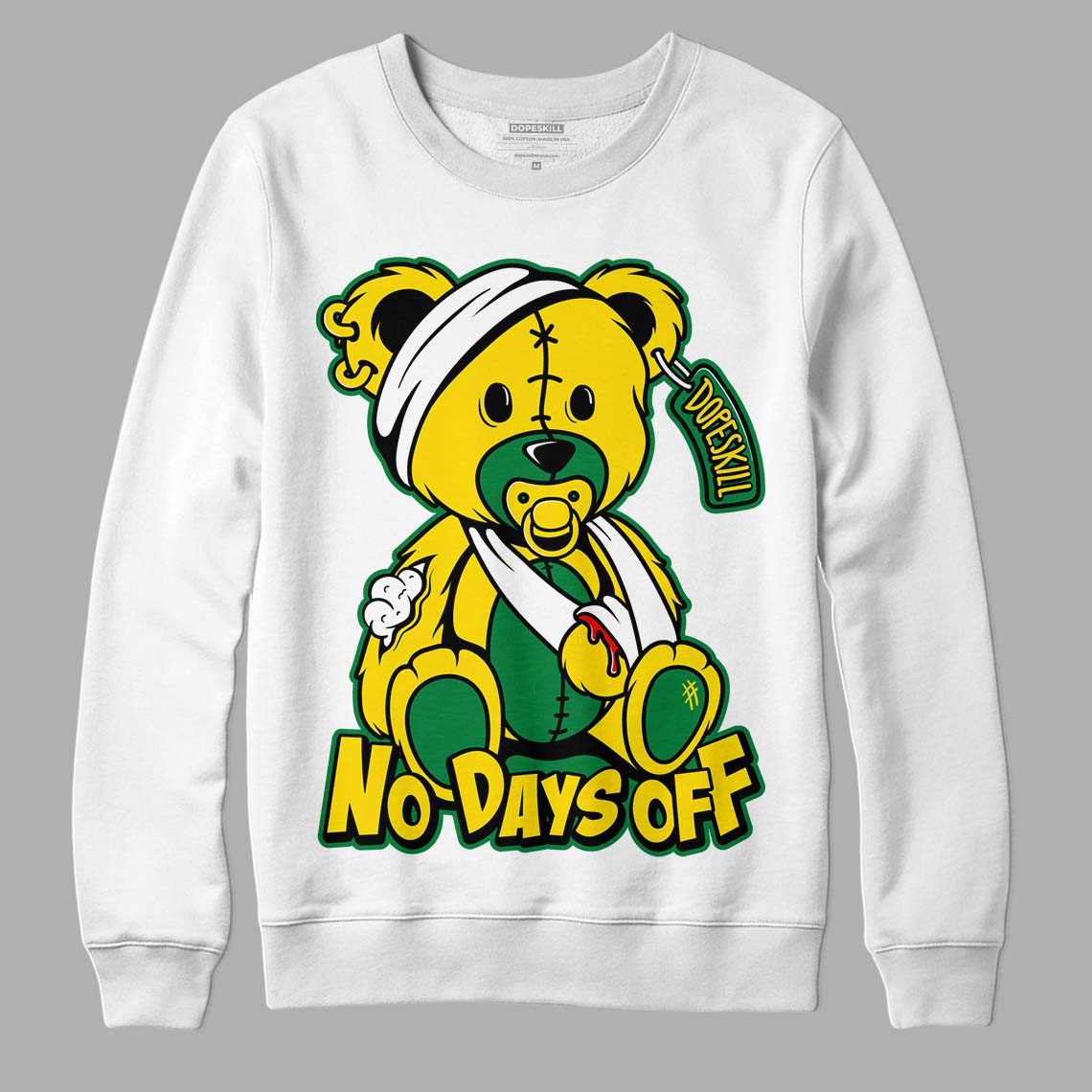 Dunk Low Reverse Brazil superstreetwear Sweatshirt Hurt Bear Graphic
