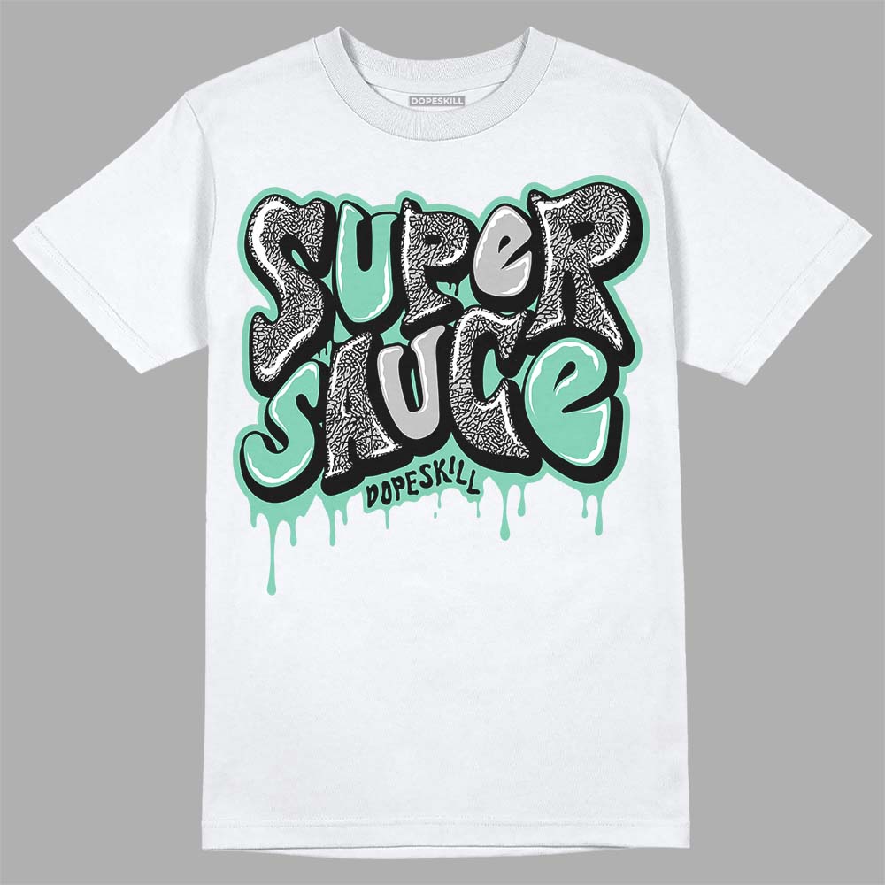 Green Glow 3s superstreetwear T-Shirt Super Sauce Graphic