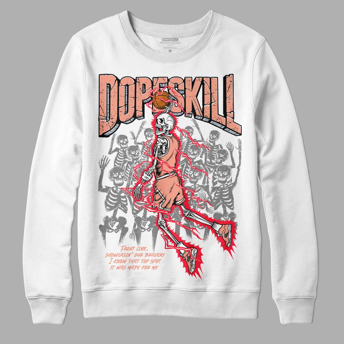Crimson Bliss 5s superstreetwear Sweatshirt Thunder Dunk Graphic