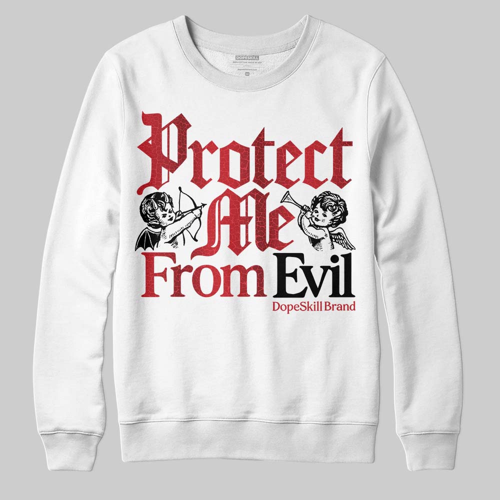 Ruby 1s superstreetwear Sweatshirt Protect Me From Evil Graphic