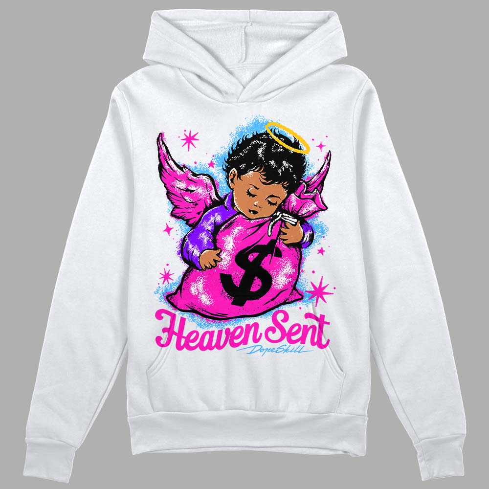 Dunk Active Fuchsia superstreetwear Hoodie Sweatshirt Heaven Sent Graphic