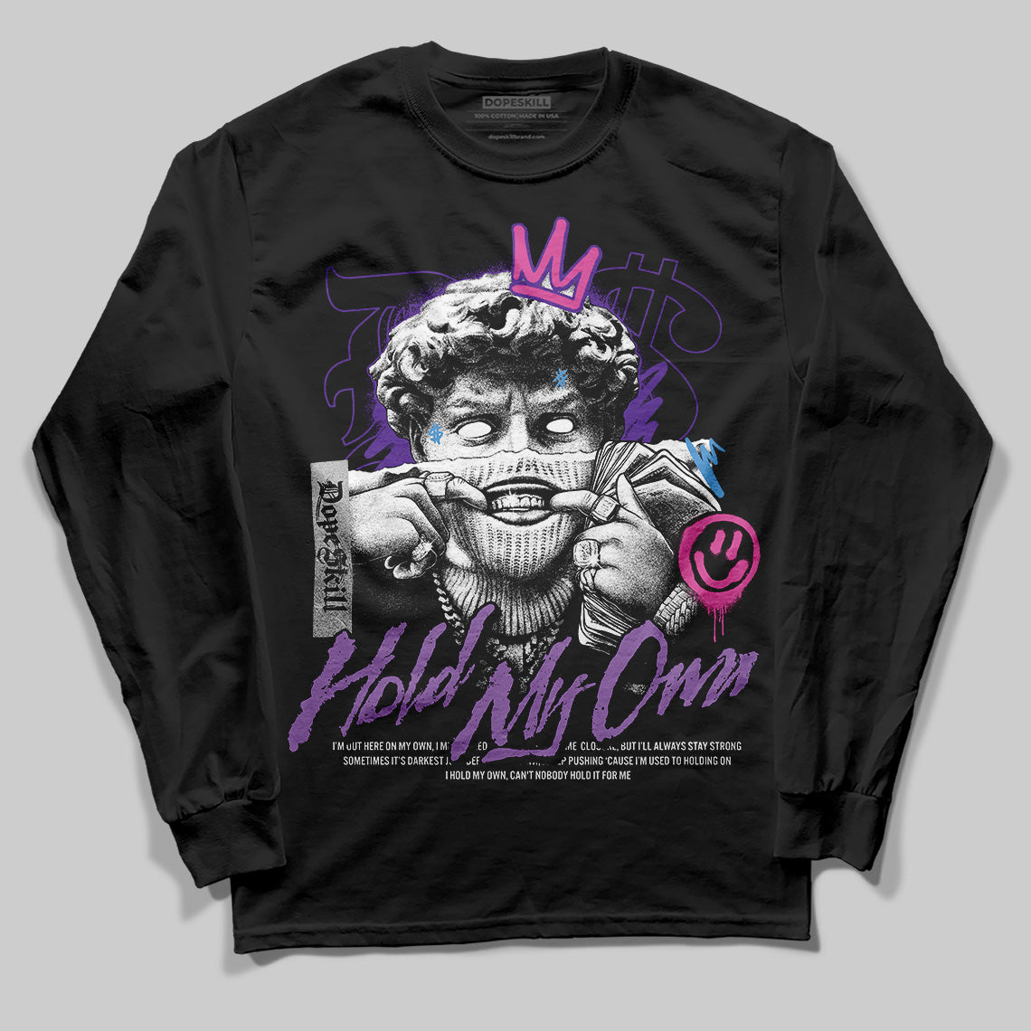 PURPLE Collection superstreetwear Long Sleeve T-Shirt In My Way Graphic