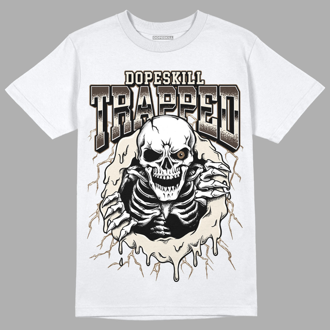 AJ 1 Low OG a??Reverse Mochaa?? superstreetwear T-Shirt Trapped Halloween Graphic