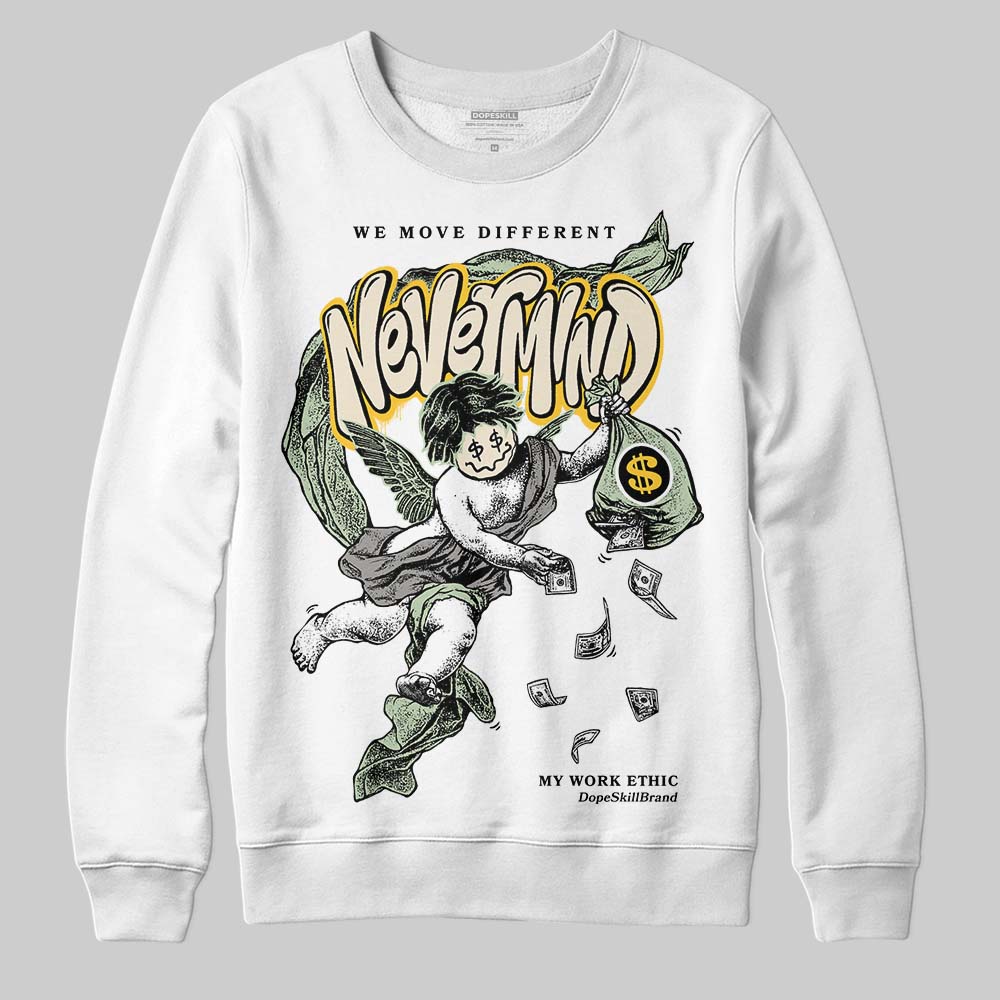 Seafoam 4s 2025 superstreetwear Sweatshirt Nevermind Graphic
