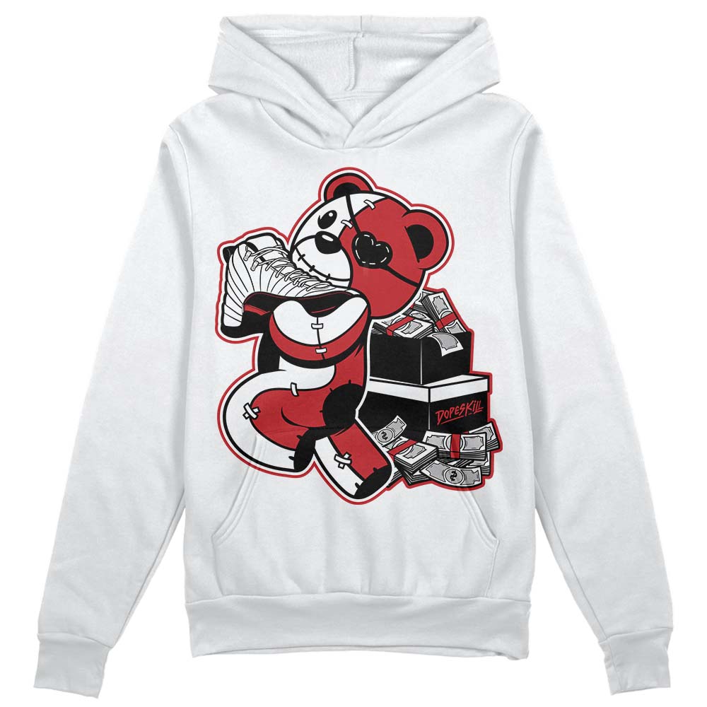 Red Taxi 12s superstreetwear Hoodie Sweatshirt Bear Steals Sneaker Graphic