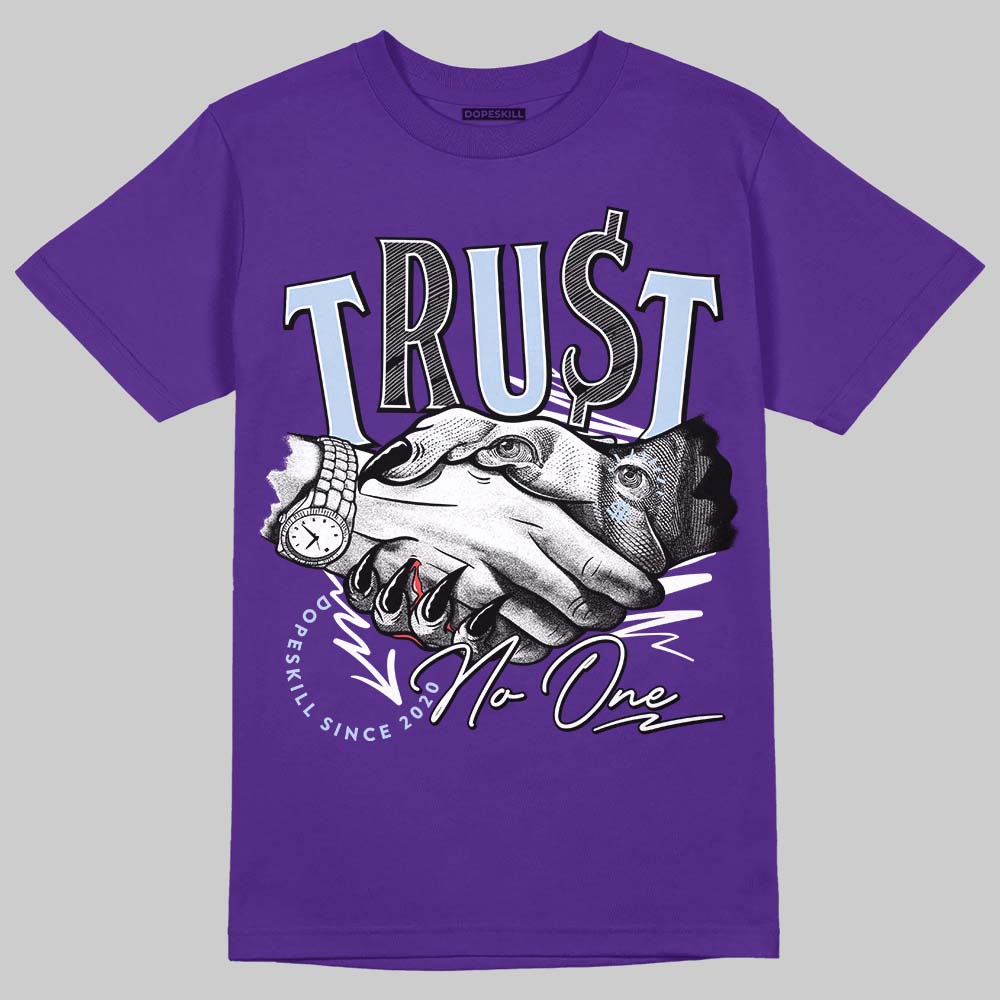 Grape 5s superstreetwear T-Shirt Trust No One Graphic