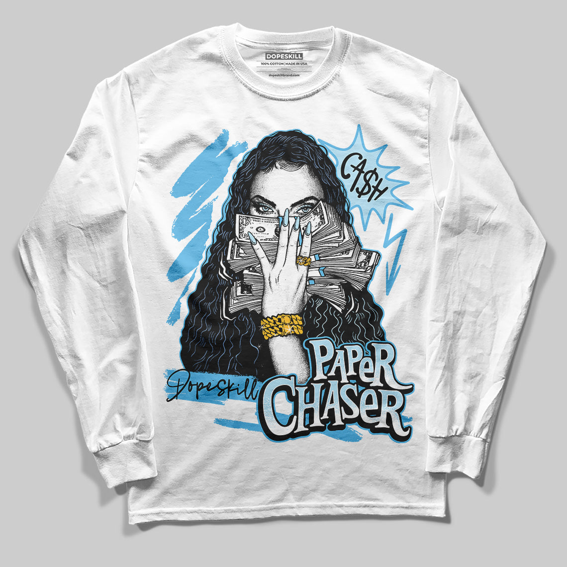 Legend Blue 11s superstreetwear Long Sleeve T-Shirt NPC Graphic