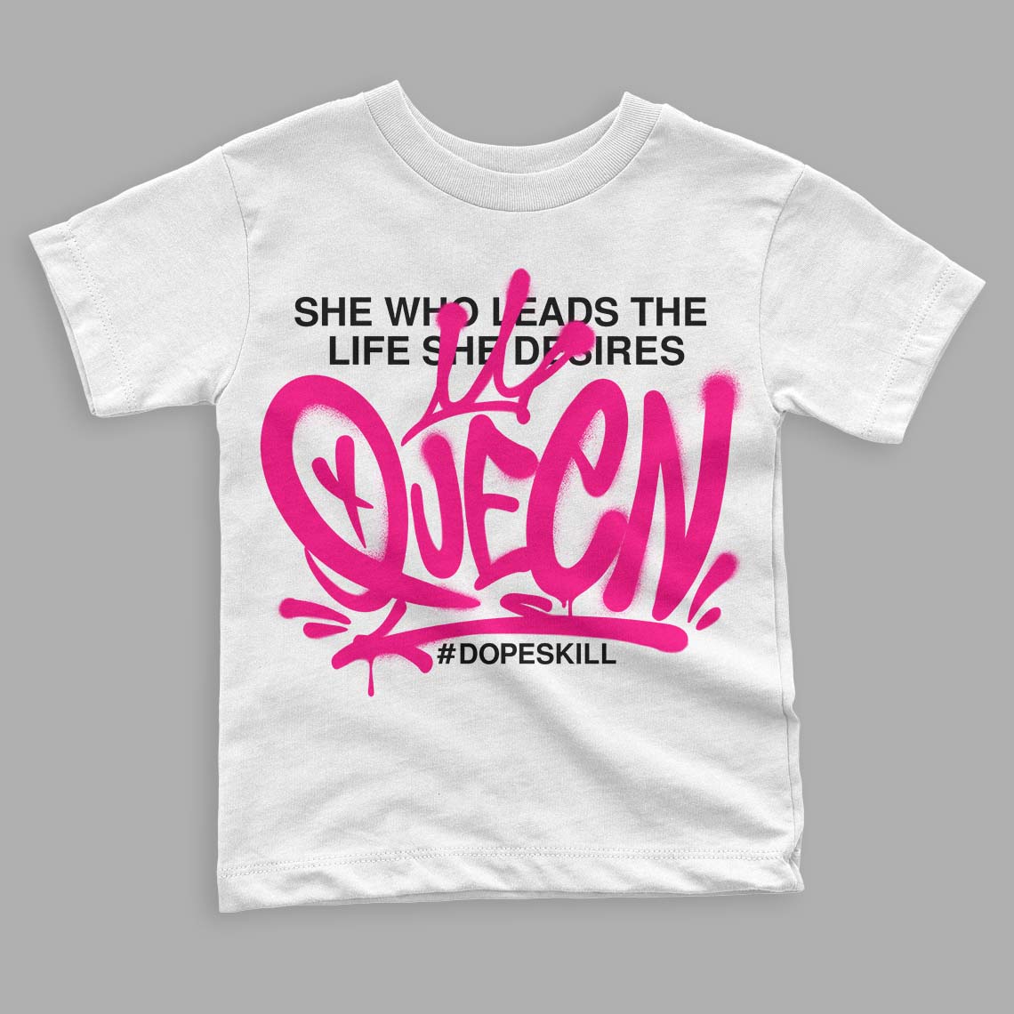 Fierce Pink 1s superstreetwear Toddler Kids T-shirt Queen Graphic