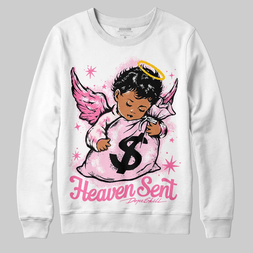 Dunk Pink Foam superstreetwear Sweatshirt Heaven Sent Graphic