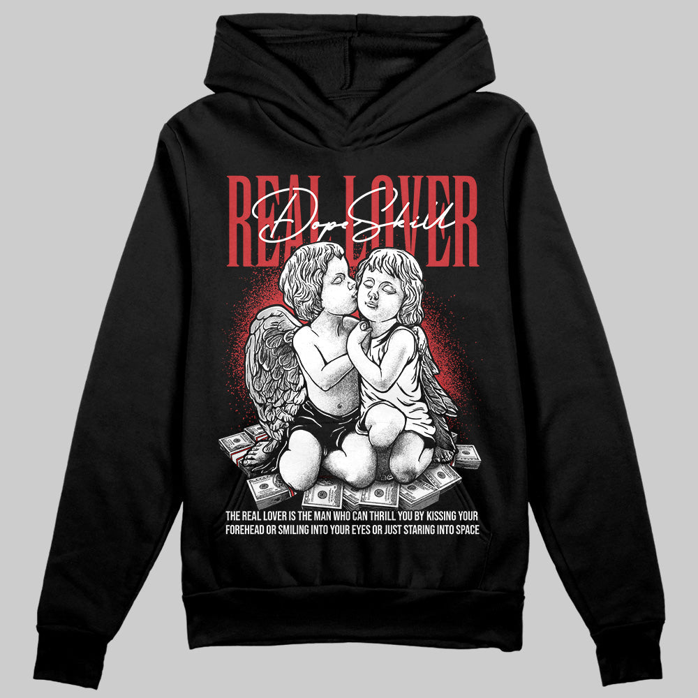 Bred Velvet 11s superstreetwear Hoodie Sweatshirt Real Lover Graphic
