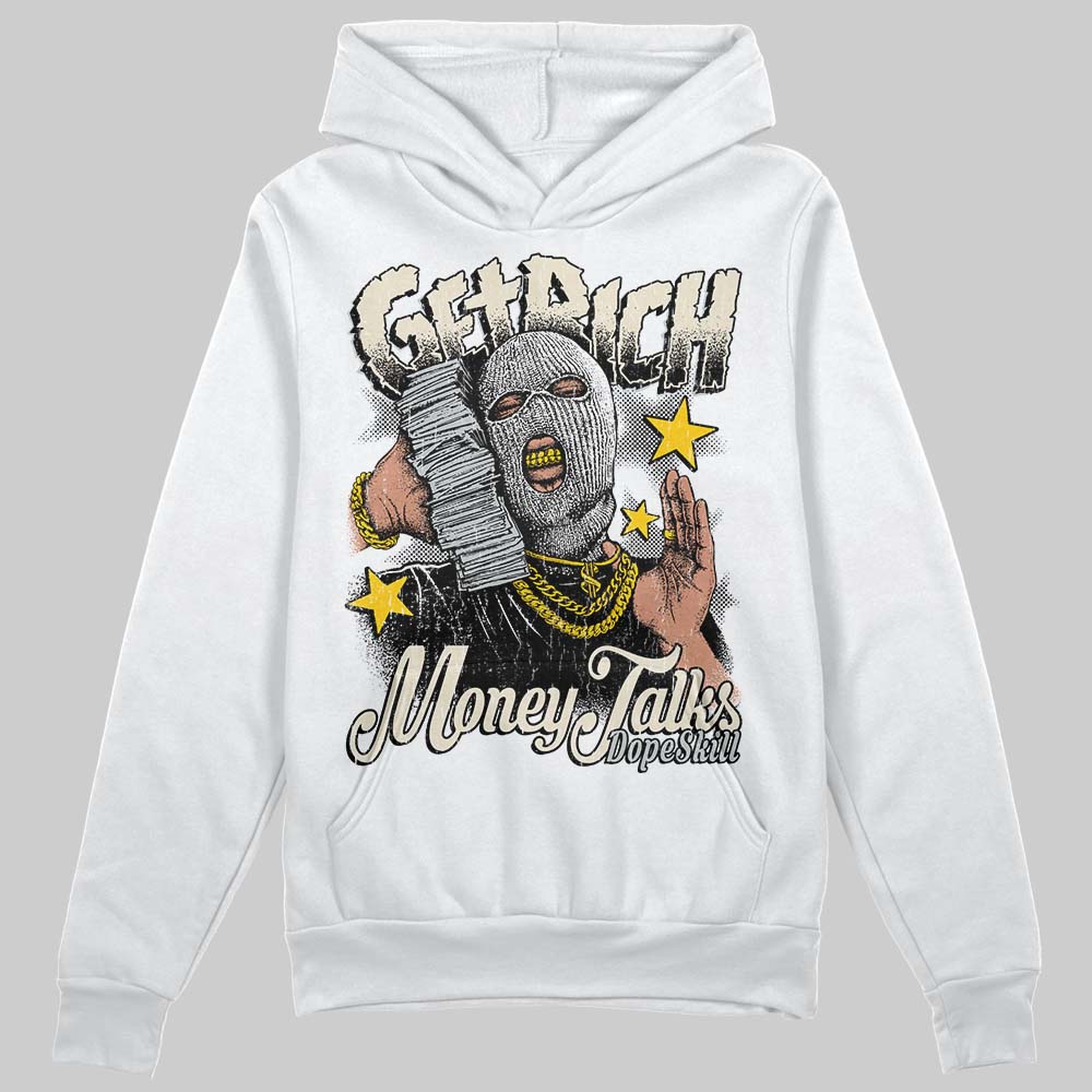 Reverse Metallic 5s superstreetwear Hoodie Sweatshirt Get Rich Graphic