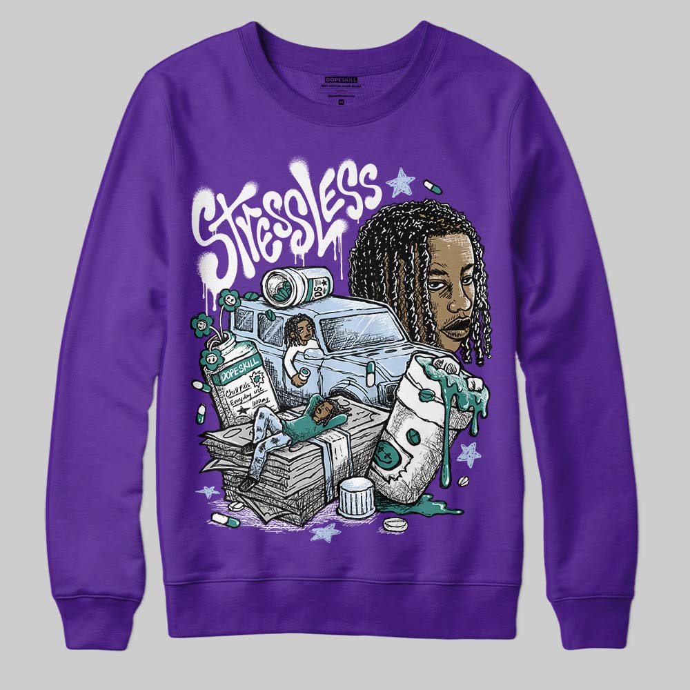 Grape 5s superstreetwear Sweatshirt Stressless Graphic