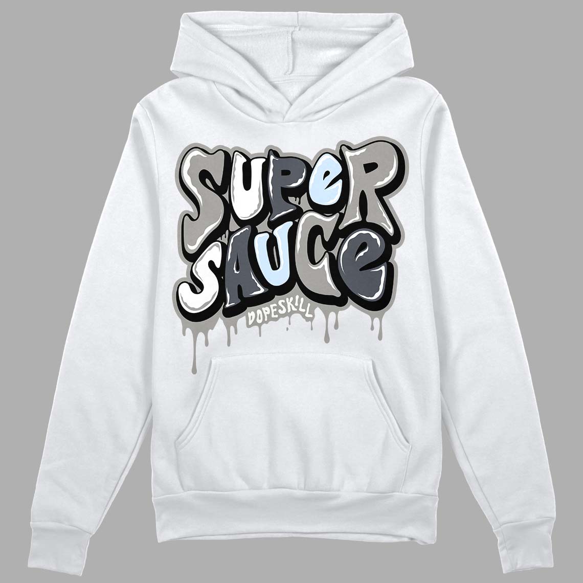 Cool Grey 6s superstreetwear Hoodie Sweatshirt Super Sauce Graphic