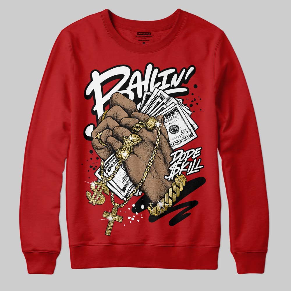 Red Collection superstreetwear Sweatshirt Always Ballin' Graphic