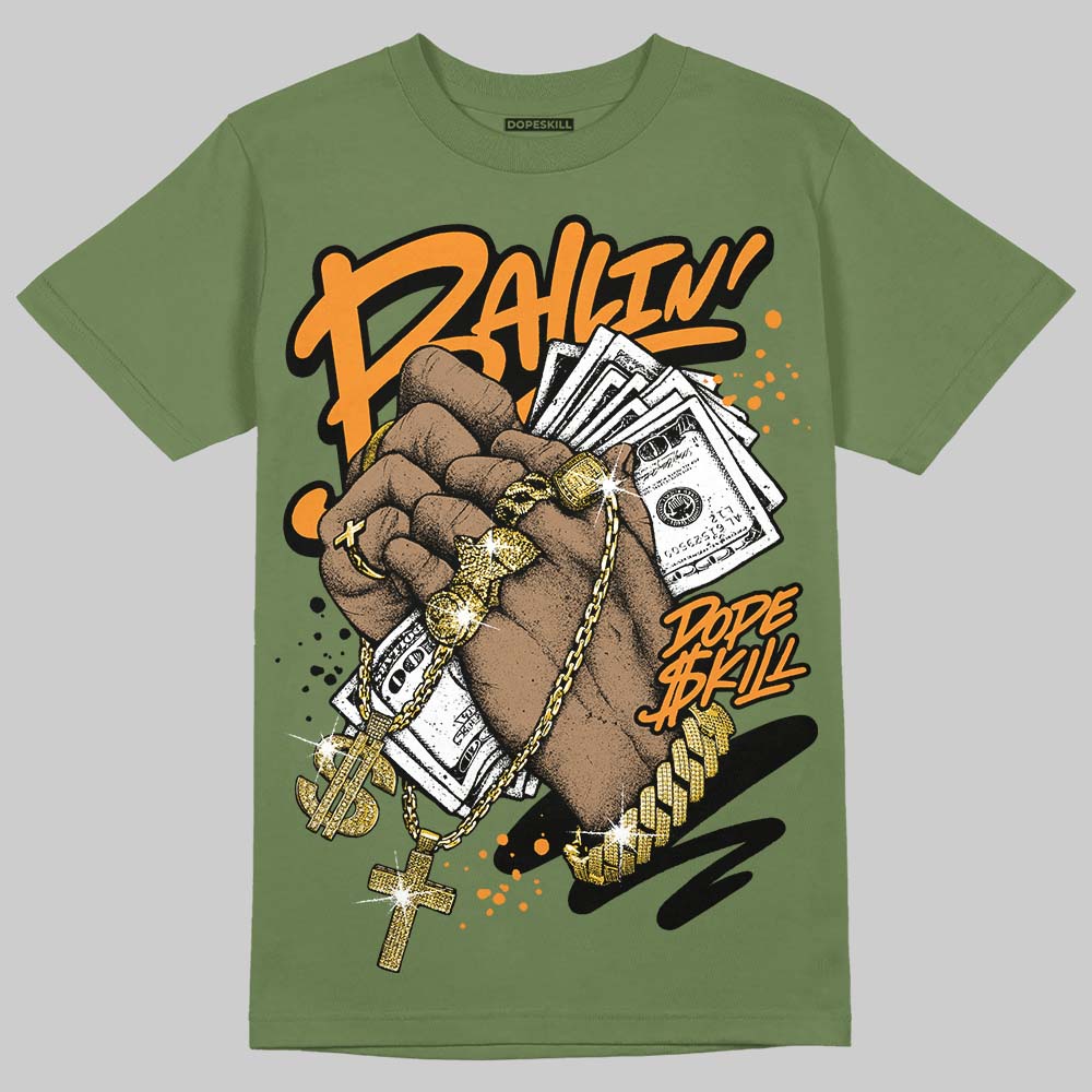 Olive Collection superstreetwear T-Shirt Always Ballin' Graphic
