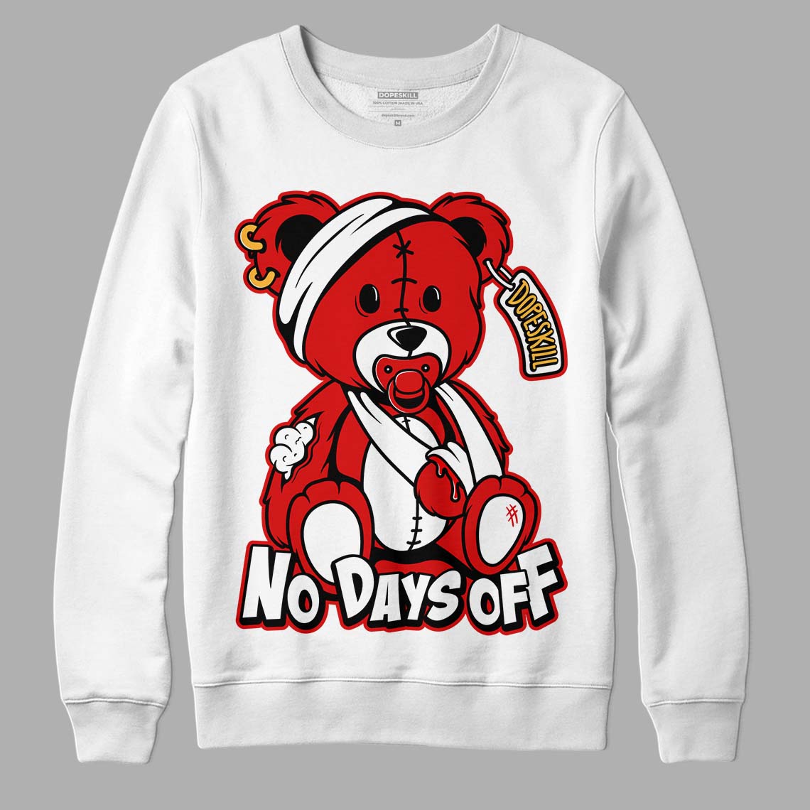 Dunk Low Gym Red superstreetwear Sweatshirt Hurt Bear Graphic