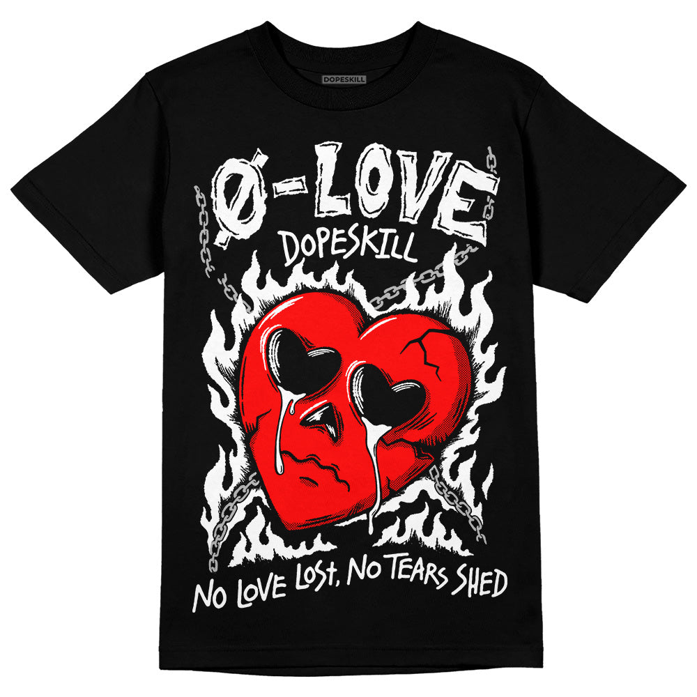 Black and White Collection superstreetwear T-Shirt Crying Heart Graphic