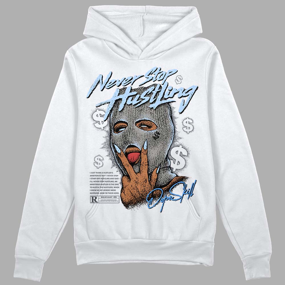 Cool Grey 11s superstreetwear Hoodie Sweatshirt Never Stop Hustling Graphic