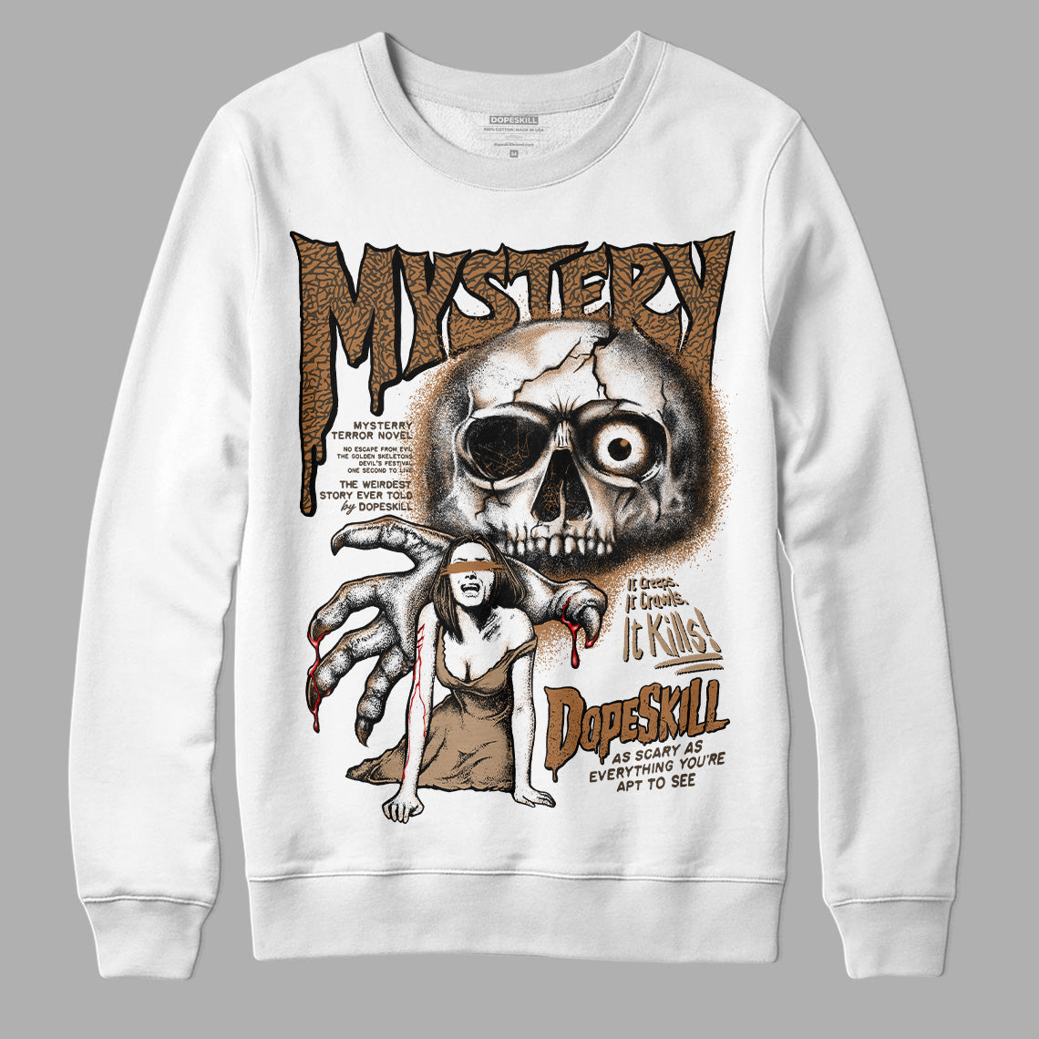 Palomino 3s superstreetwear Sweatshirt Mystery Ghostly Grasp Graphic