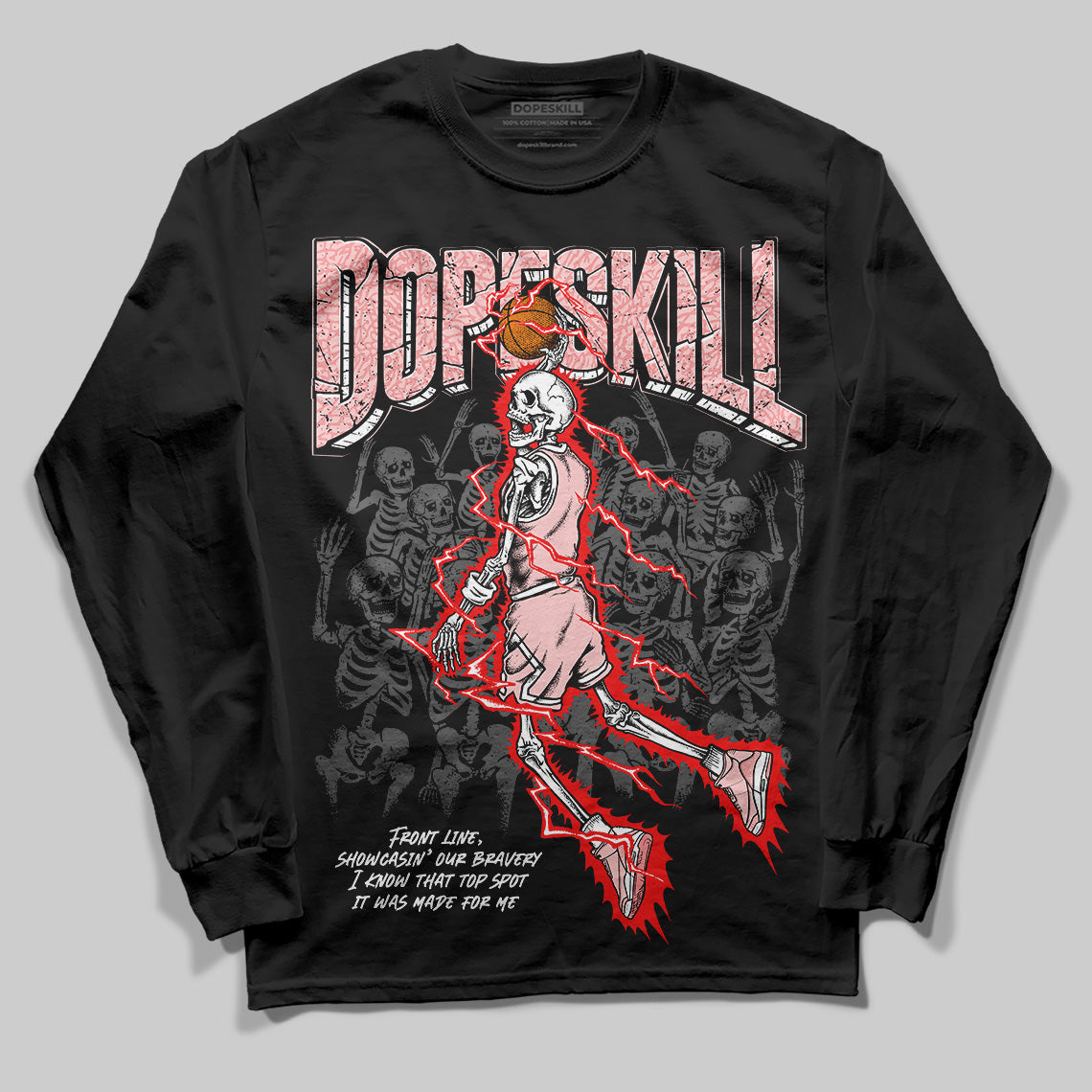 VALENTINE'S Day 3s superstreetwear Long Sleeve T-Shirt Thunder Dunk Graphic