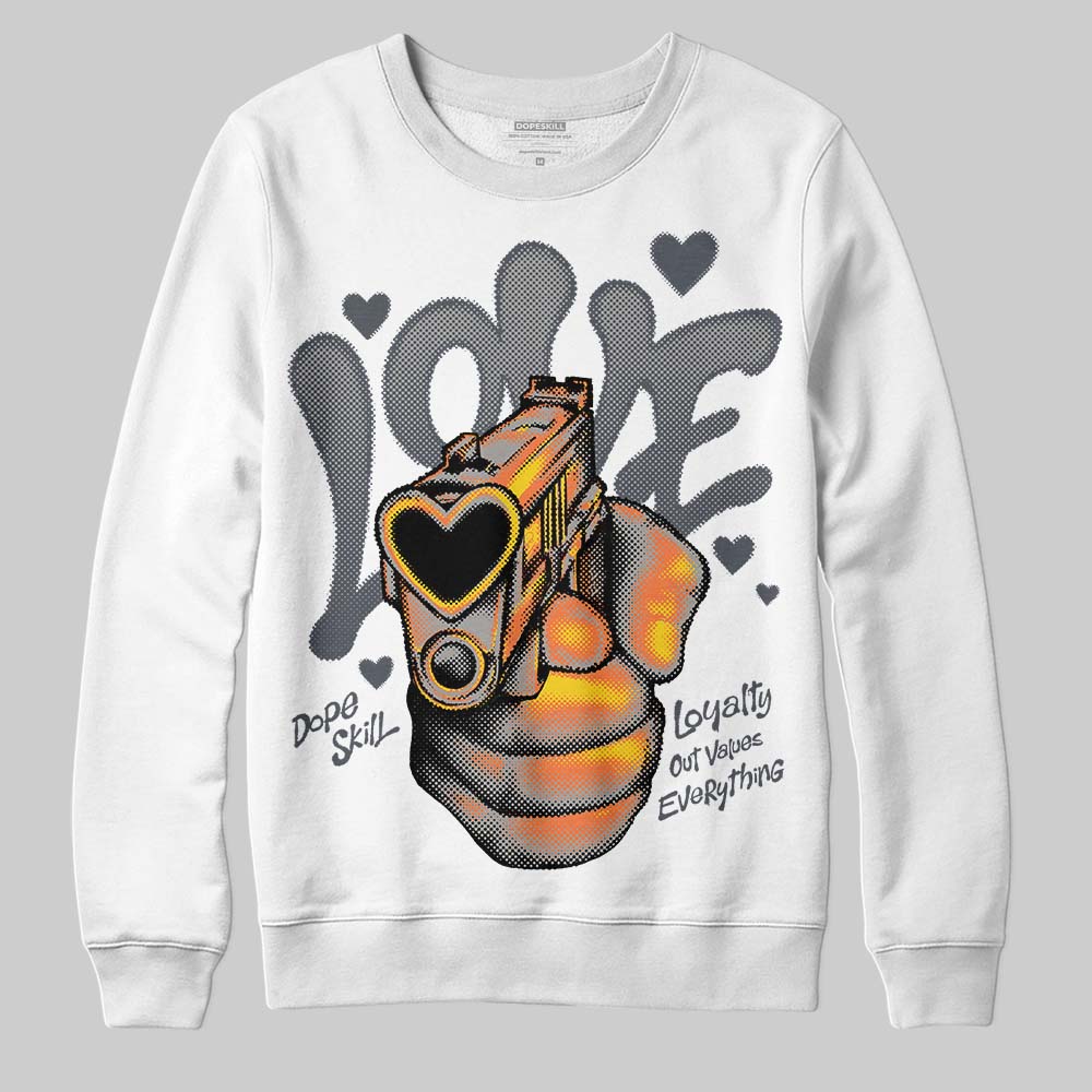Cool Grey 11s superstreetwear Sweatshirt Love Shot Graphic