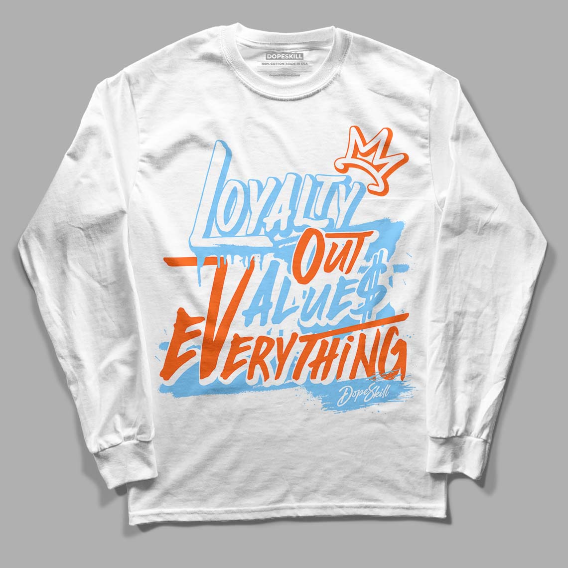Dunk Low Futura University Blue superstreetwear Long Sleeve T-Shirt LOVE Graphic