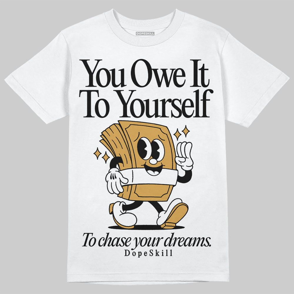 Gratitude 11s superstreetwear T-Shirt Owe It To Yourself Graphic