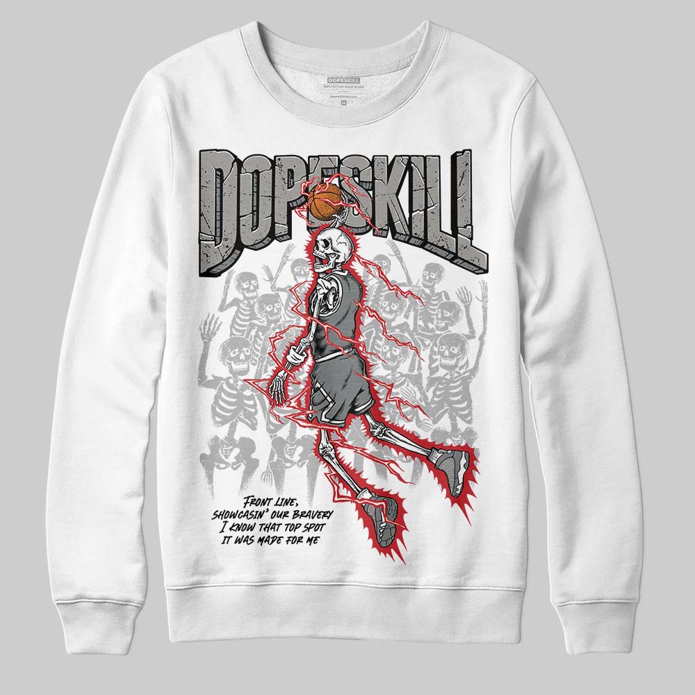 Cool Grey 9s superstreetwear Sweatshirt Thunder Dunk Graphic