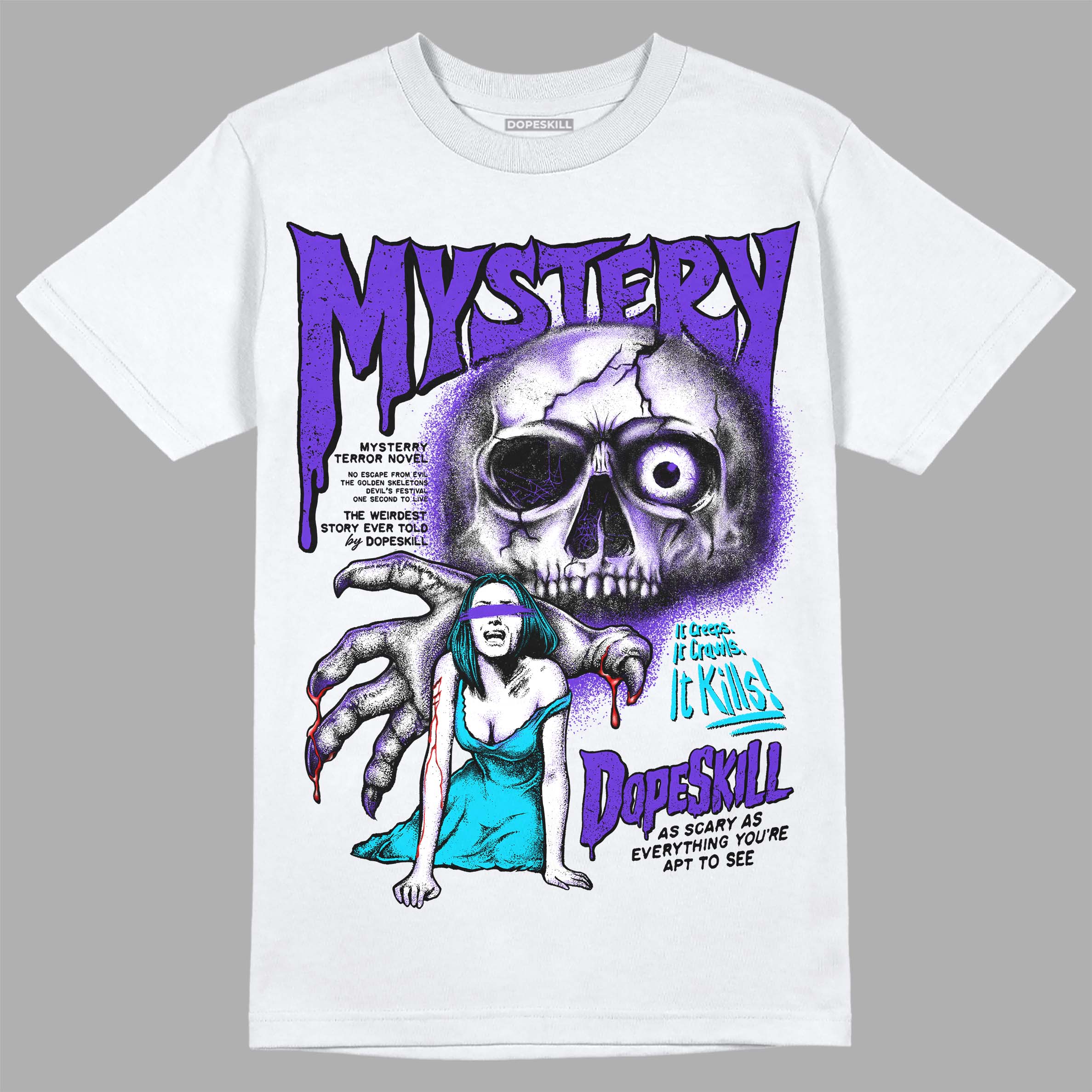 Aqua 6s superstreetwear T-Shirt Mystery Ghostly Grasp Graphic