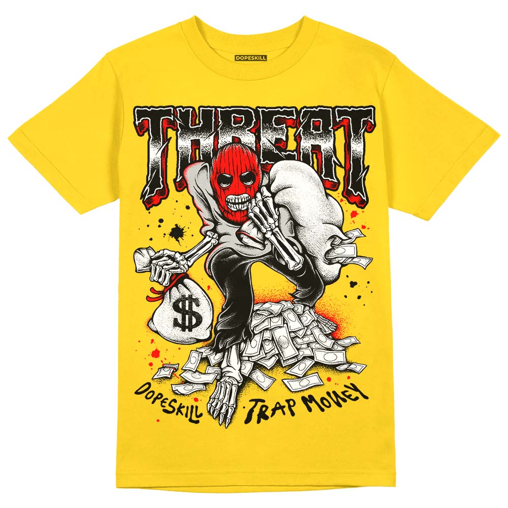 Black Tour Yellow AJ 4 Thunder superstreetwear Unisex T-Shirt Threat Graphic