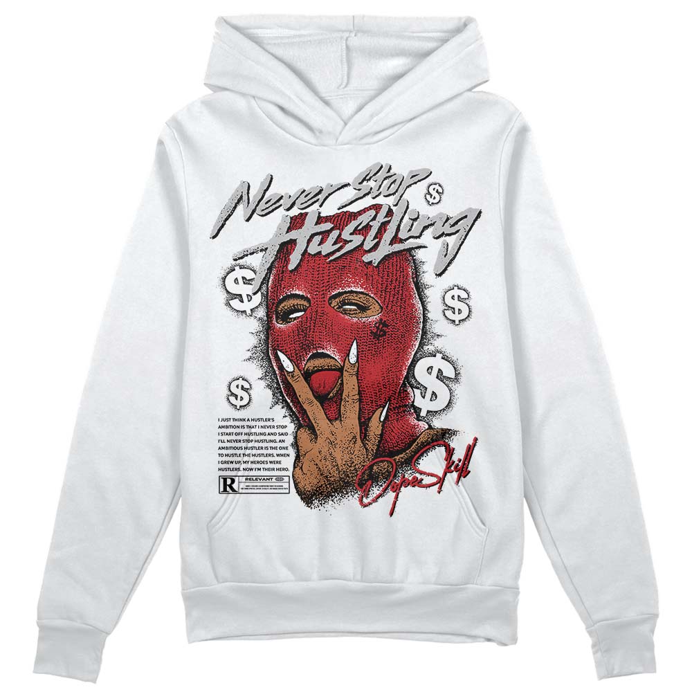 Red Taxi 12s superstreetwear Hoodie Sweatshirt Never Stop Hustling Graphic