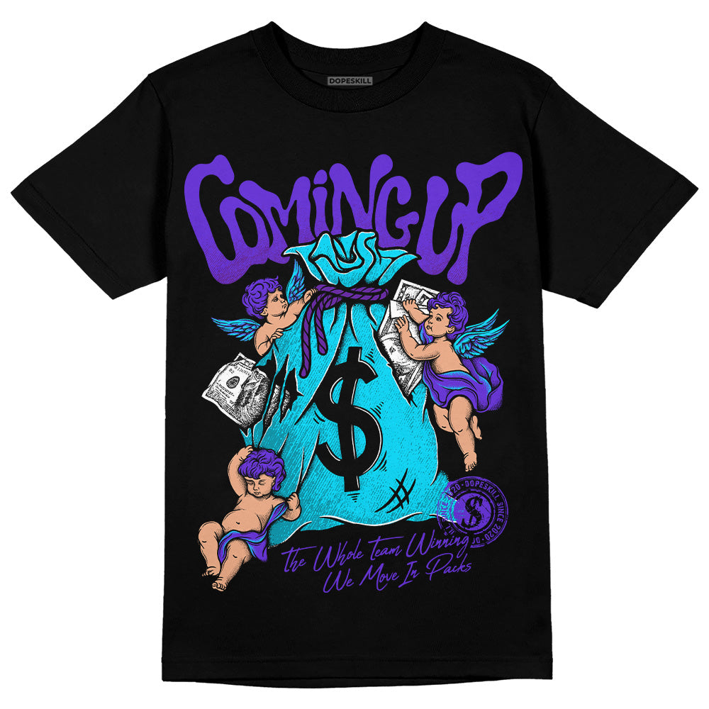 Aqua 6s superstreetwear T-Shirt Money Bag Coming Up Graphic