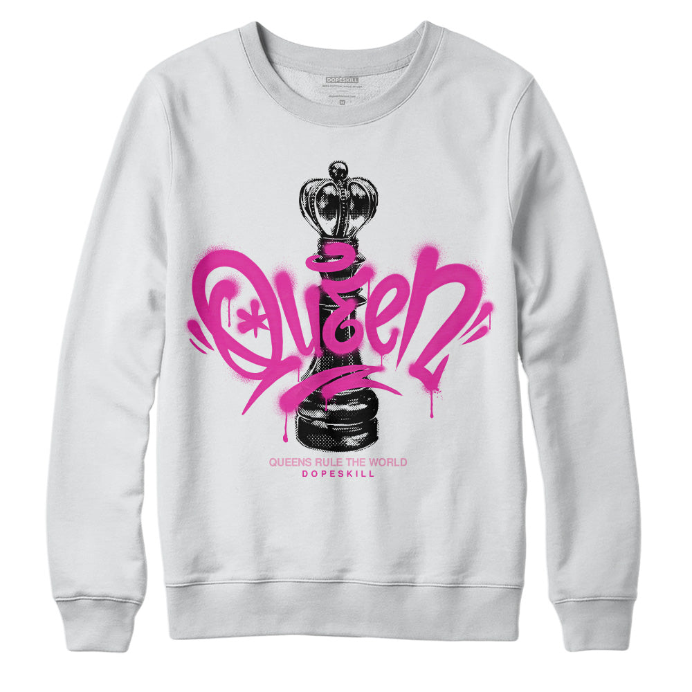 Triple Pink Dunk Low superstreetwear Sweatshirt Queen Chess Graphic