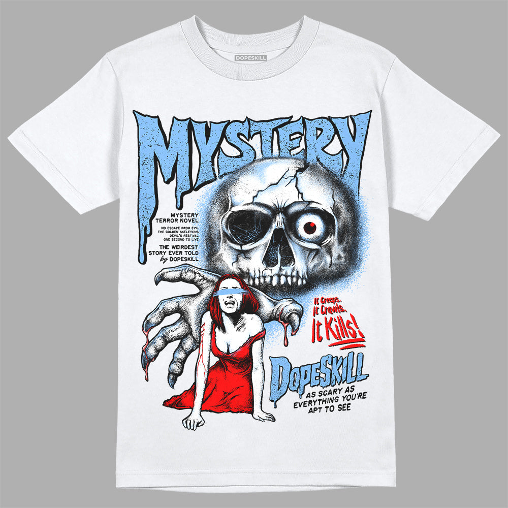 Powder Blue 9s superstreetwear T-Shirt Mystery Ghostly Grasp Graphic
