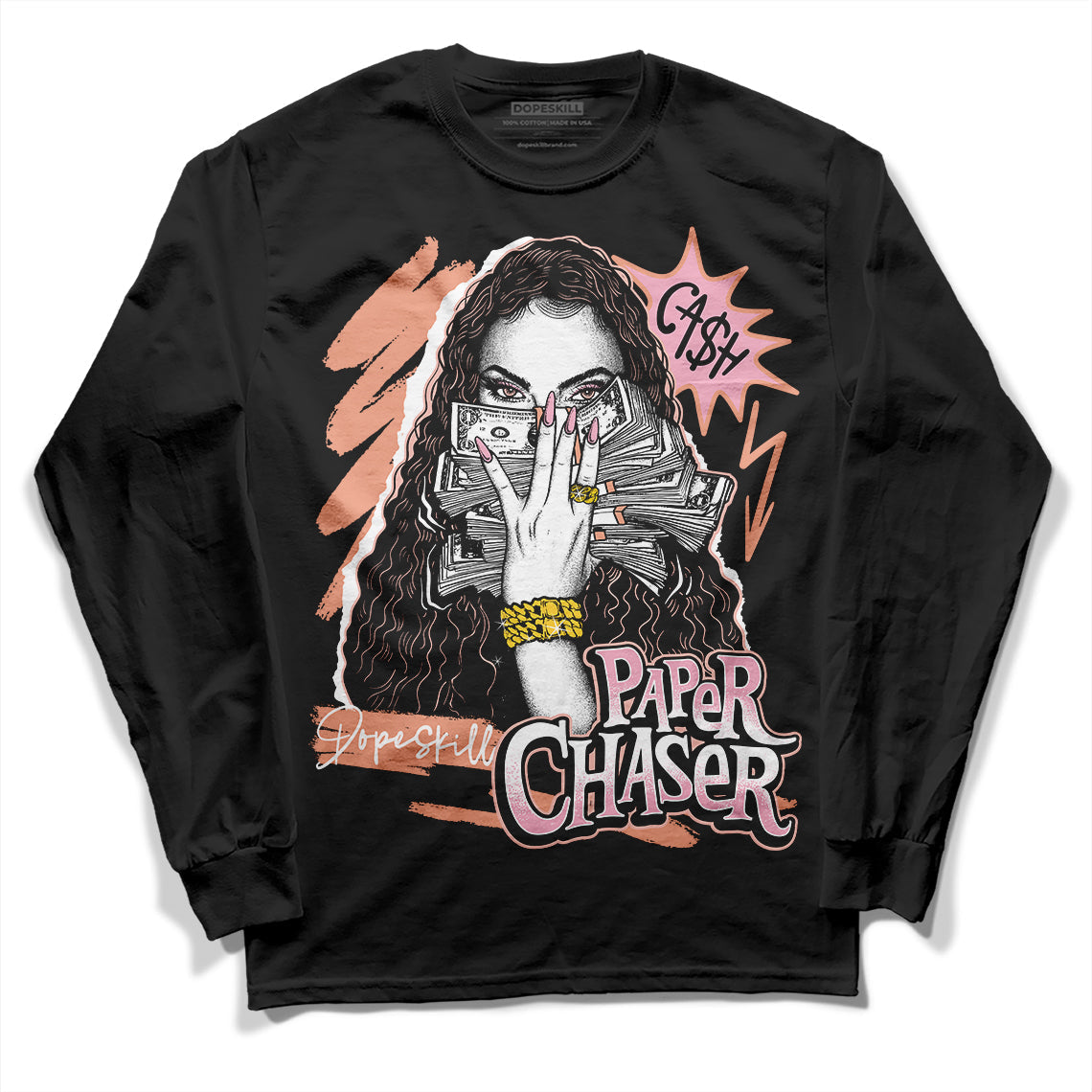 Legend Pink 11s superstreetwear Long Sleeve T-Shirt NPC Graphic