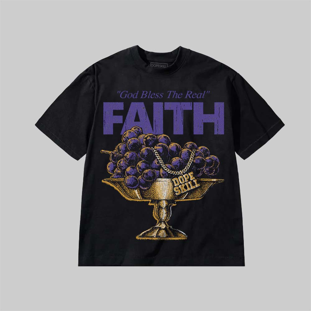 Grape 5s superstreetwear Premium T-shirt Faith Graphic
