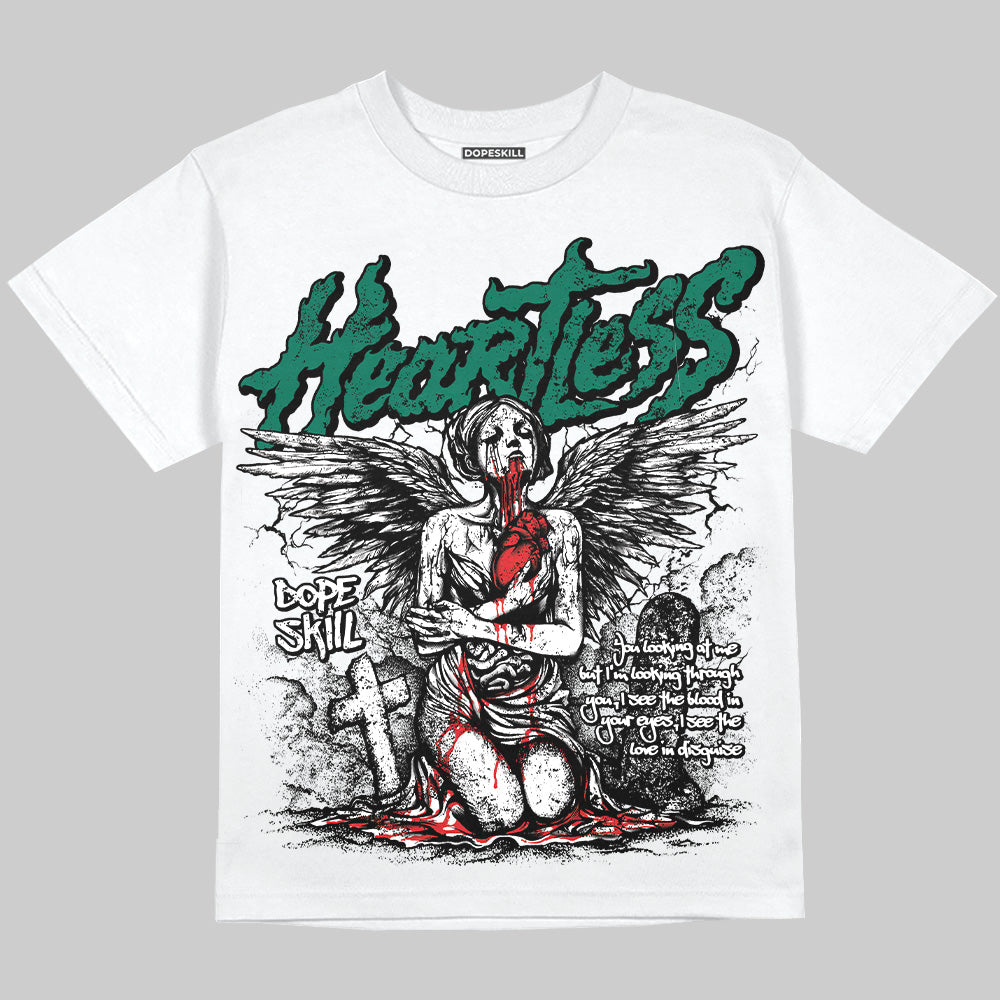 Oxidized Green 4s superstreetwear Oversize Print T-Shirt Heartless Graphic