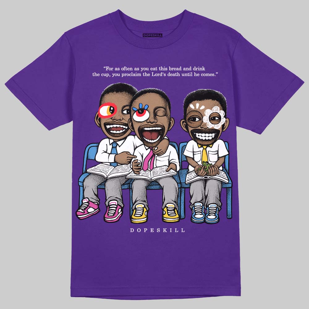 PURPLE Collection superstreetwear T-Shirt First Sunday Graphic