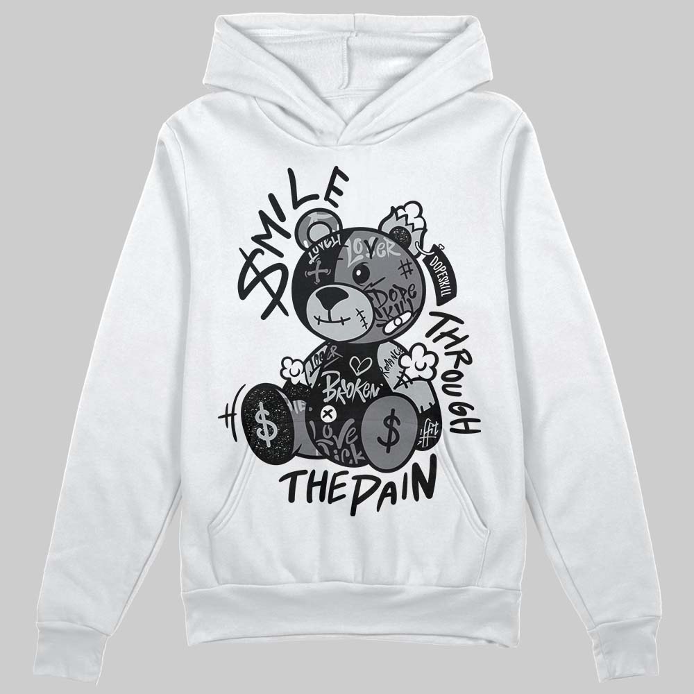 Fear 4s superstreetwear Hoodie Sweatshirt Smile Through The Pain Graphic