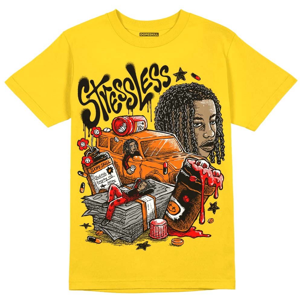 Black Tour Yellow AJ 4 Thunder superstreetwear Unisex T-Shirt Stressless Graphic