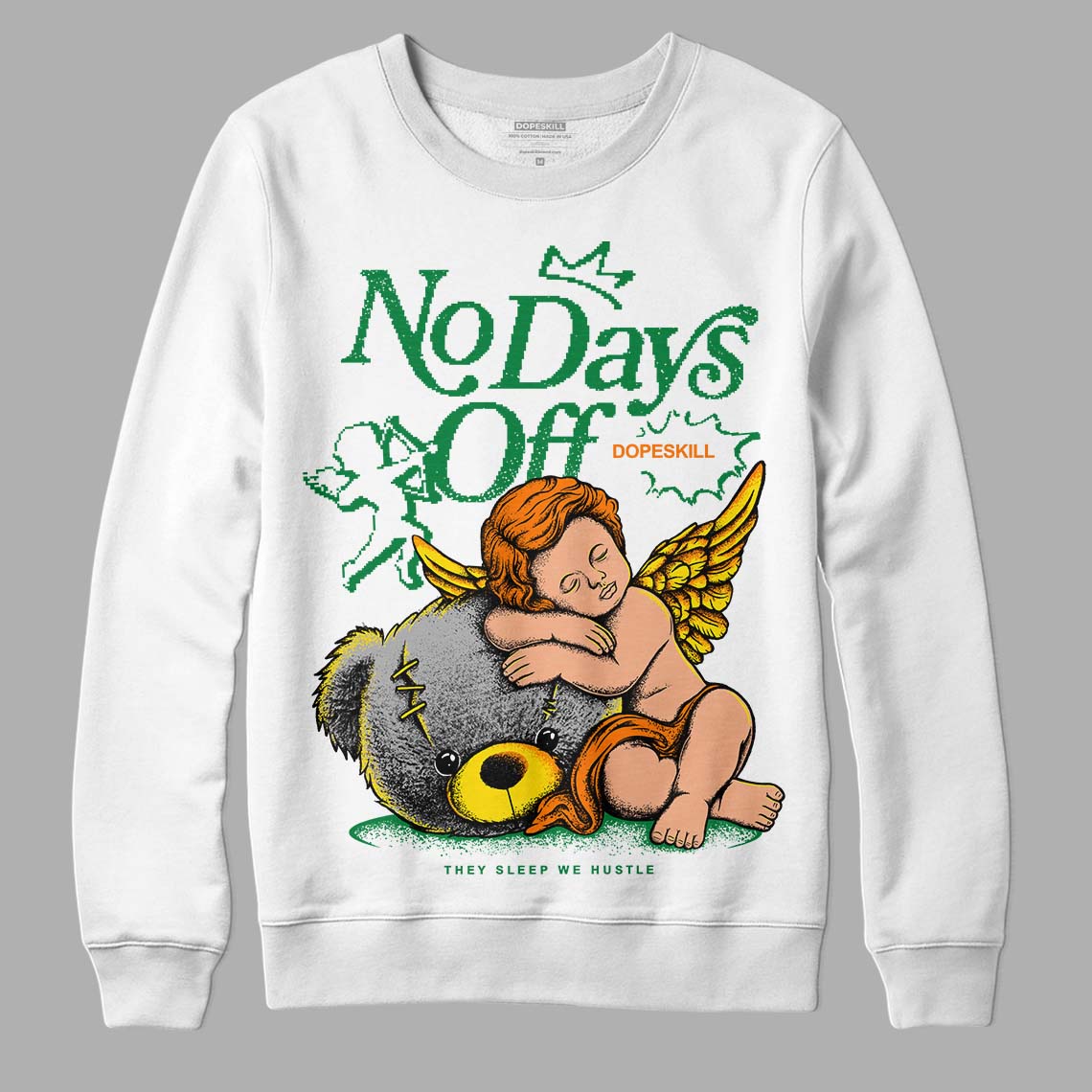 Dunk Low Reverse Brazil superstreetwear Sweatshirt New No Days Off Graphic