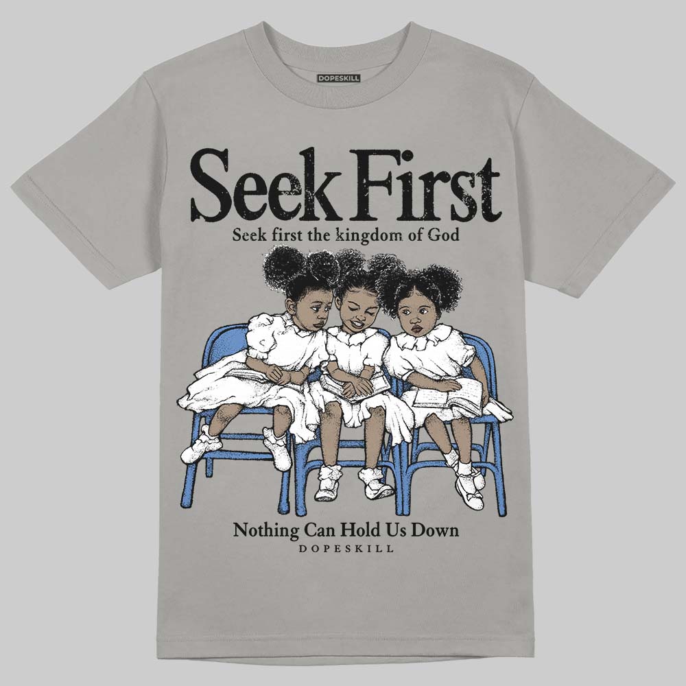 Grey Collection superstreetwear T-Shirt New Seek First Graphic