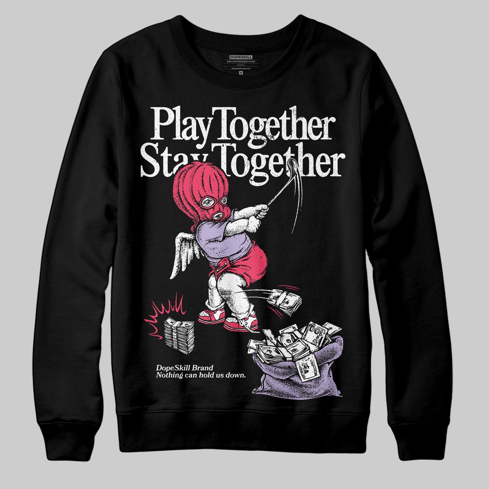 Peanut Butter Jelly 5s superstreetwear Sweatshirt Play together,Stay together Graphic